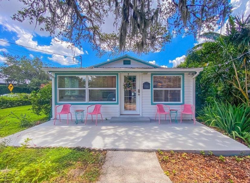 Charming 1935 Florida Cottage Overlooking Lake Tulane Avon Park Exterior photo